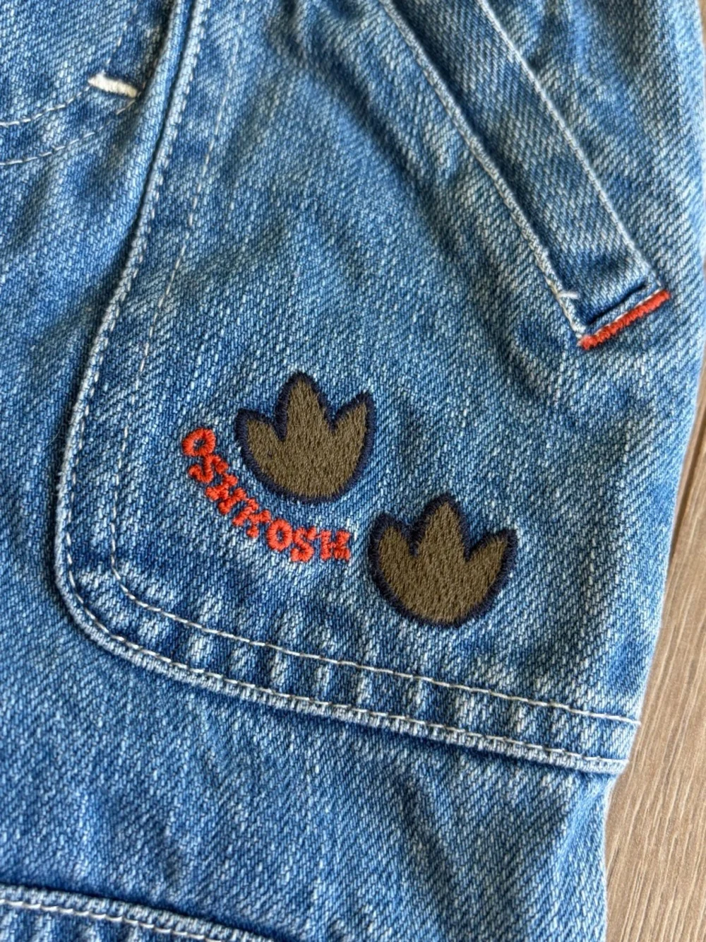 Vintage OshKosh Dinosaur Jeans l 3/6M